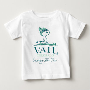 T-shirt Pour Bébé cacahuètes   Snoopy Vail Colorado