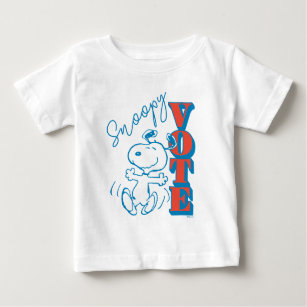T-shirt Pour Bébé cacahuètes   Snoopy - Vote
