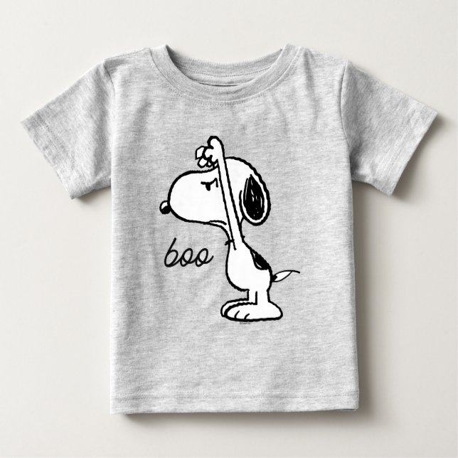 T-shirt Pour Bébé cacahuètes | Snoopy Vous A Craigné (Devant)