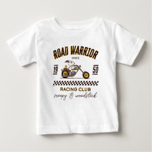T-shirt Pour Bébé cacahuètes Snoopy & Woodstock Road Warriors