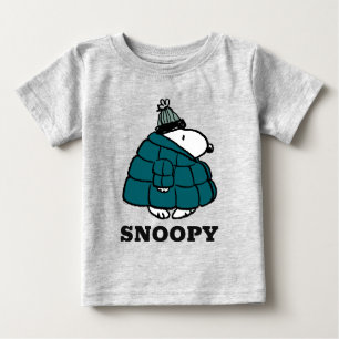 T-shirt Pour Bébé cacahuètes   Veste Snoopy Winter Puffer