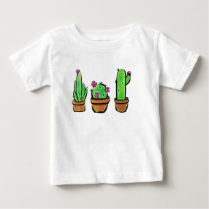 T-shirt Pour Bébé Cactus cactus cactus succulents