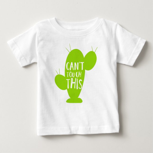 T-shirt Pour Bébé Cactus, Cactus, Succulent, Plante (Devant)