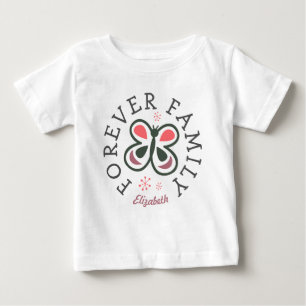 T-shirt Pour Bébé Cadeau d'adoption pour papillon rose pour toute la