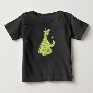 T-shirt Pour Bébé Cadeau de lama d'arbre de Noël drôle pour amateur