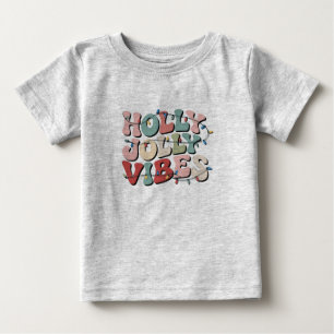 T-shirt Pour Bébé Cadeau de Noël joyeux et familial Vacances de Noël