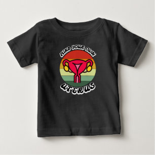 T-shirt Pour Bébé Cadeau drôle féministe Vintage Occupe-toi de ton u