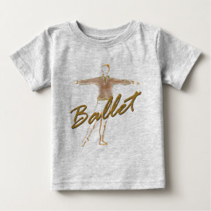 T-shirt Pour Bébé Cadeaux de garçons de ballet pour danseurs