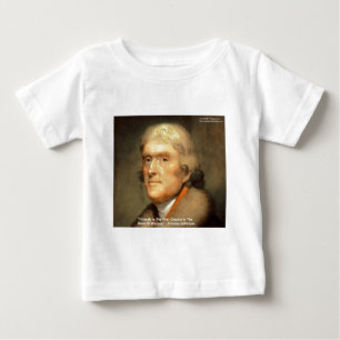 T-shirt Pour Bébé Cadeaux de sagesse "Honnêteté" de Thomas Jefferson