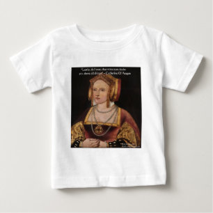 T-shirt Pour Bébé Cadeaux et Cartes de Citation d'Amour de Catherine
