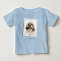 Cadre photo d'anniversaire de l'animal personnalis