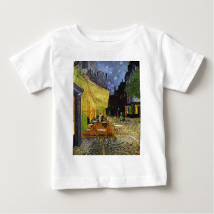 T-shirt Pour Bébé Café nocturne de Van Gogh
