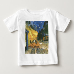 T-shirt Pour Bébé Cafe Terrace - Vincent van Gogh