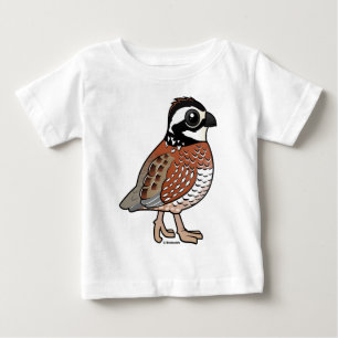 T-shirt Pour Bébé Caille du nord