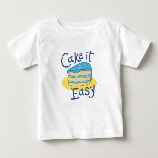 T-shirt Pour Bébé Cake It Easy : Sweet Dreams Edition (Devant)