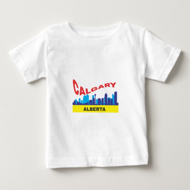 T-shirt Pour Bébé Calgary (Devant)