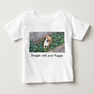 T-shirt Pour Bébé Câlin avec votre T-shirt de bébé de Puggle