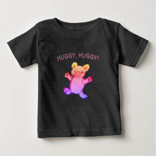 T-shirt Pour Bébé calin, calin, ours en peluche