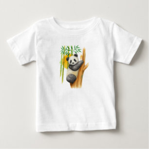 T-shirt Pour Bébé Câlins de Panda
