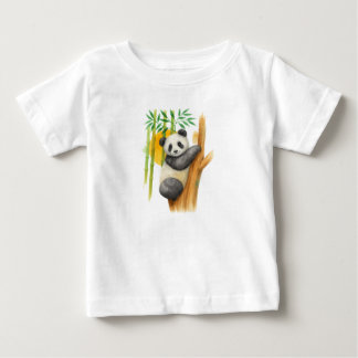 T-shirt Pour Bébé Câlins de Panda