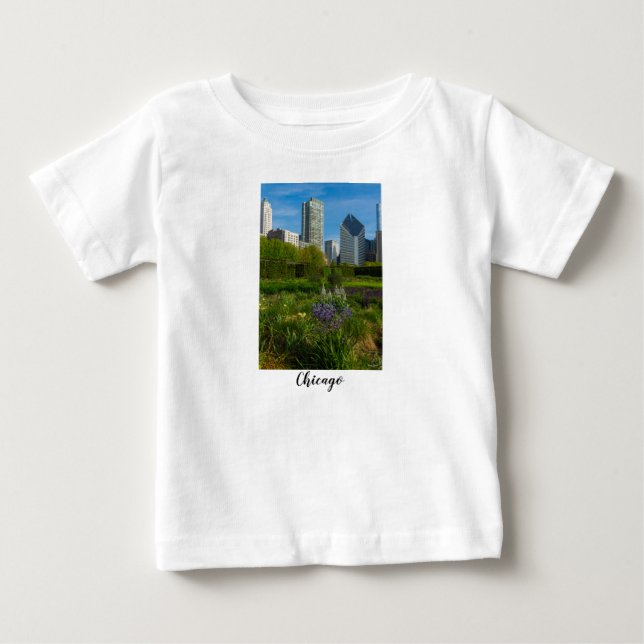 T-shirt Pour Bébé Camassia Dans La Ville (Devant)
