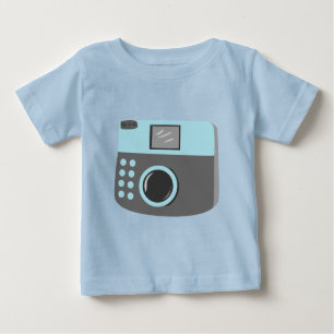 T-shirt Pour Bébé Caméra rétro
