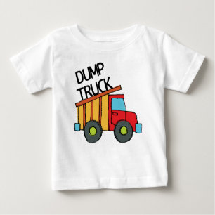T-shirt Pour Bébé Camion à benne basculante
