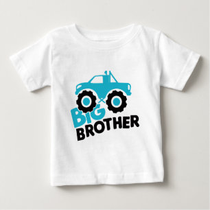 T-shirt Pour Bébé Camion Big Brother Monster