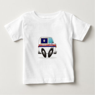 T-shirt Pour Bébé Camion de courrier KENTUCKY