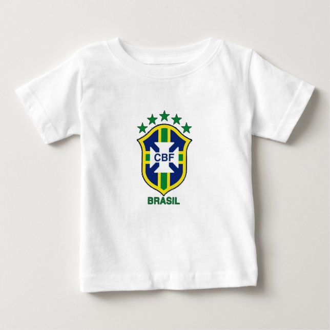 T-shirt Pour Bébé Camiseta Brasil (Devant)