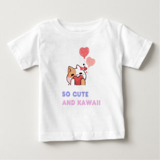 T-shirt Pour Bébé Camiseta de bebé diseño Cute Kawaii