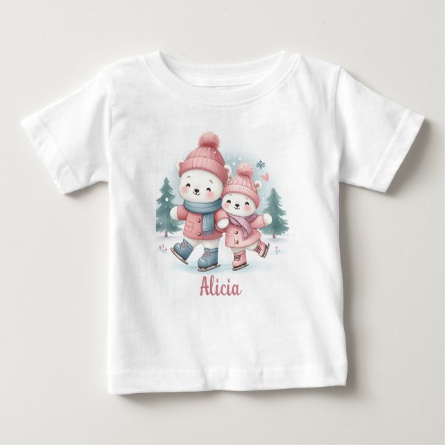 T-shirt Pour Bébé Camiseta para niña Alicia (Devant)