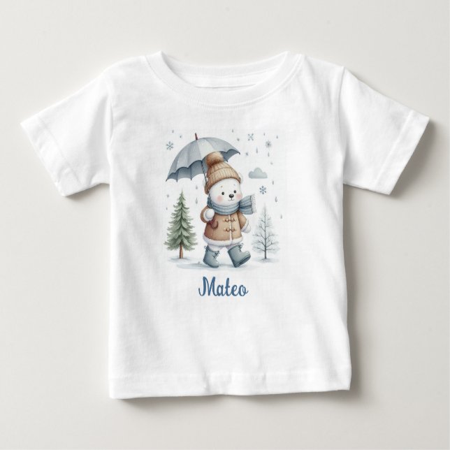 T-shirt Pour Bébé Camiseta para niño Mateo (Devant)