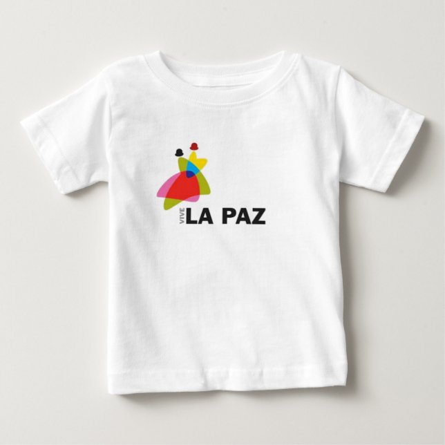 T-shirt Pour Bébé Camiseta vive La Paz (Devant)
