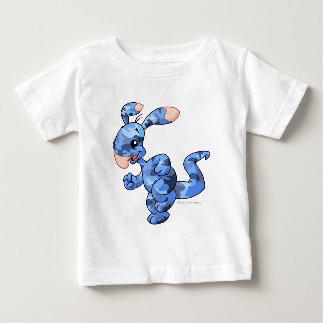T-shirt Pour Bébé Camouflage de Blumaroo (Devant)