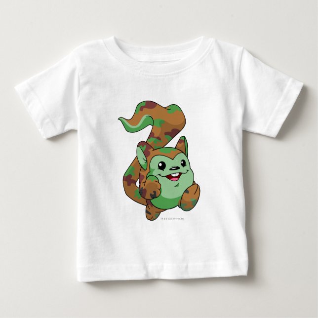 T-shirt Pour Bébé Camouflage de Meerca (Devant)