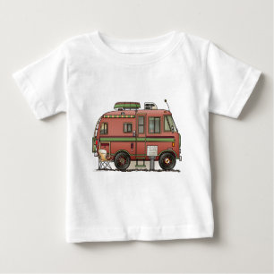 T-shirt Pour Bébé Camping à moteur Travco RV