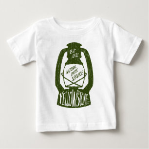 T-shirt Pour Bébé Camping de Yellowstone
