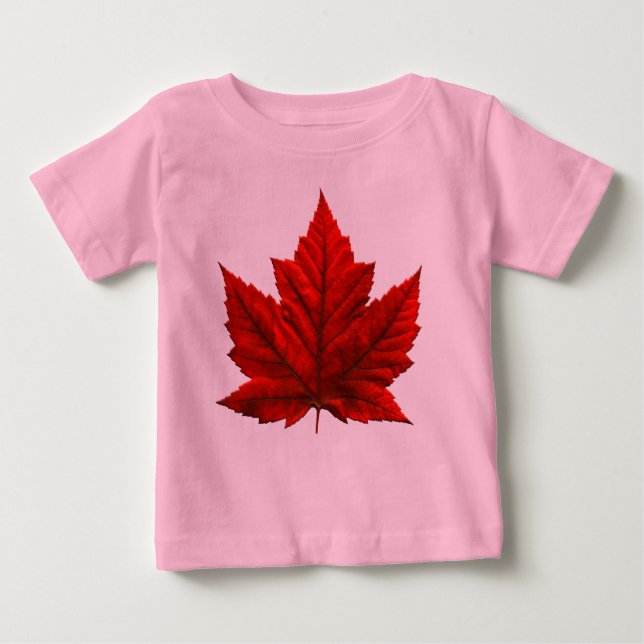 T-shirt Pour Bébé Canada Drapeau Bébé Tootoo Canada Trousses pour bé (Devant)