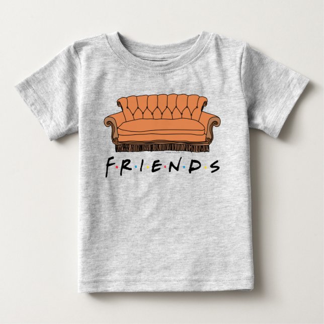 T-shirt Pour Bébé Canapé FRIENDS™ (Devant)