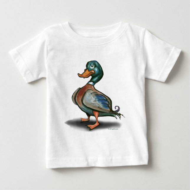 T-shirt Pour Bébé Canard (Devant)