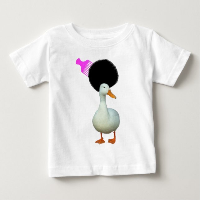 T-shirt Pour Bébé Canard d'Afro (Devant)