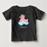 Canard en Caoutchouc (Rose) Impression Personnalis