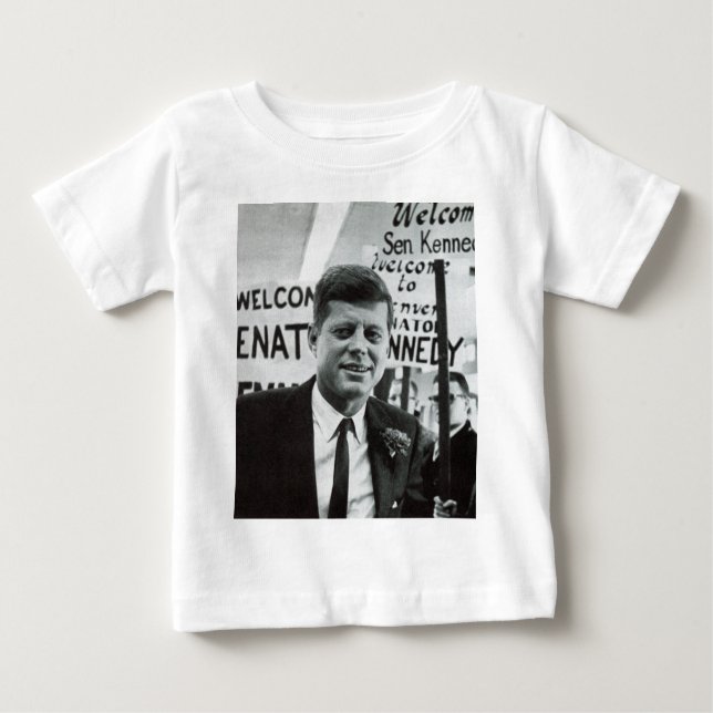 T-shirt Pour Bébé Candidat Kennedy (Devant)