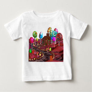 T-shirt Pour Bébé Candyland