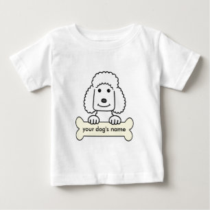 T-shirt Pour Bébé Caniche personnalisé