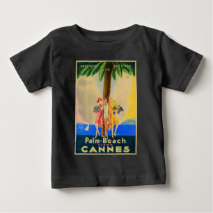 T-shirt Pour Bébé Cannes vintage