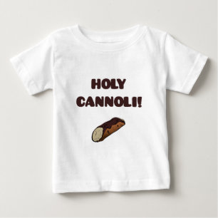 T-shirt Pour Bébé Cannoli sacrés Nourriture drôle Italienne