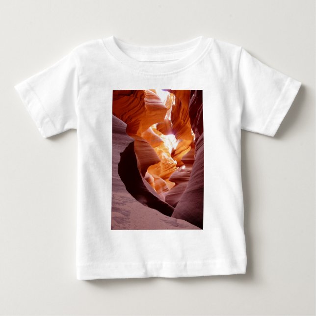 T-shirt Pour Bébé Canyon 3 d'antilope (Devant)