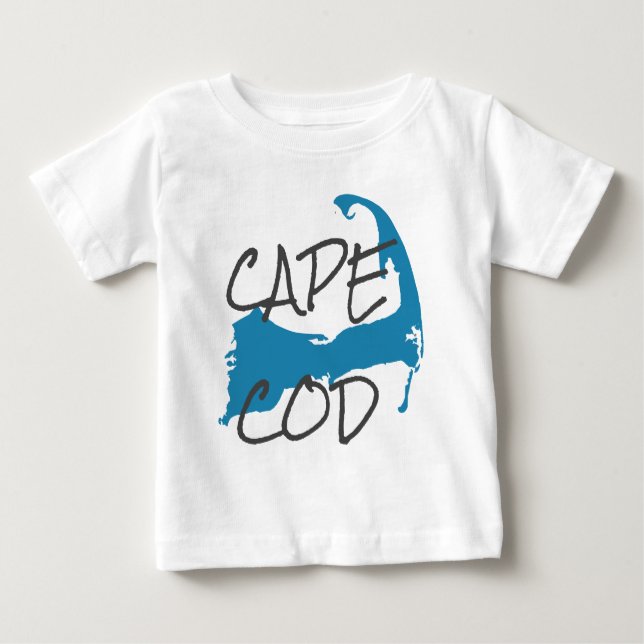 T-shirt Pour Bébé Cape Cod Massachusetts Toddler Shirt (Devant)